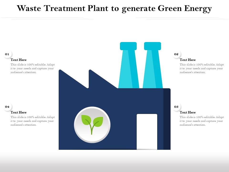 Waste treatment plant to generate green energy Slide01
