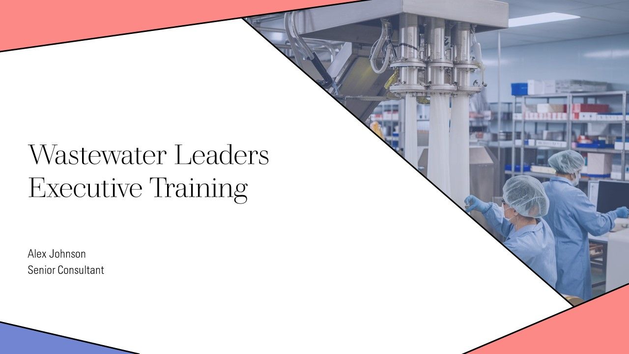 Wastewater Leaders Executive Training PPT Example AT