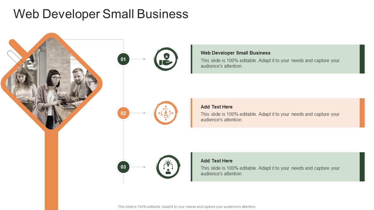 Web Developer Small Business In Powerpoint And Google Slides Cpb