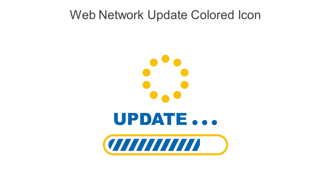 Web Network Update Colored Icon In Powerpoint Pptx Png And Editable Eps ...