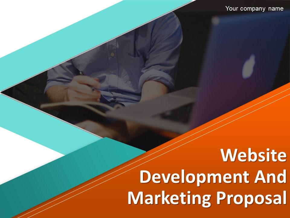 Website Development And Marketing Proposal Powerpoint Presentation Slides Slide01