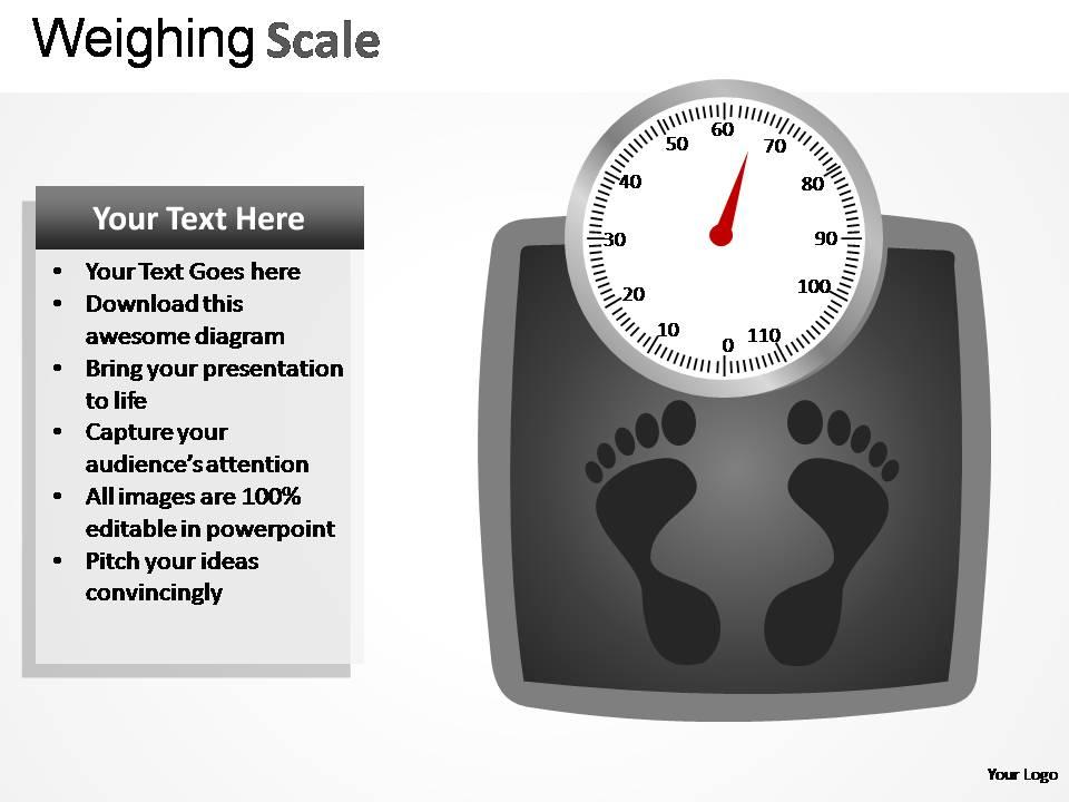 Weighing Scale Powerpoint Presentation Slides PowerPoint Templates