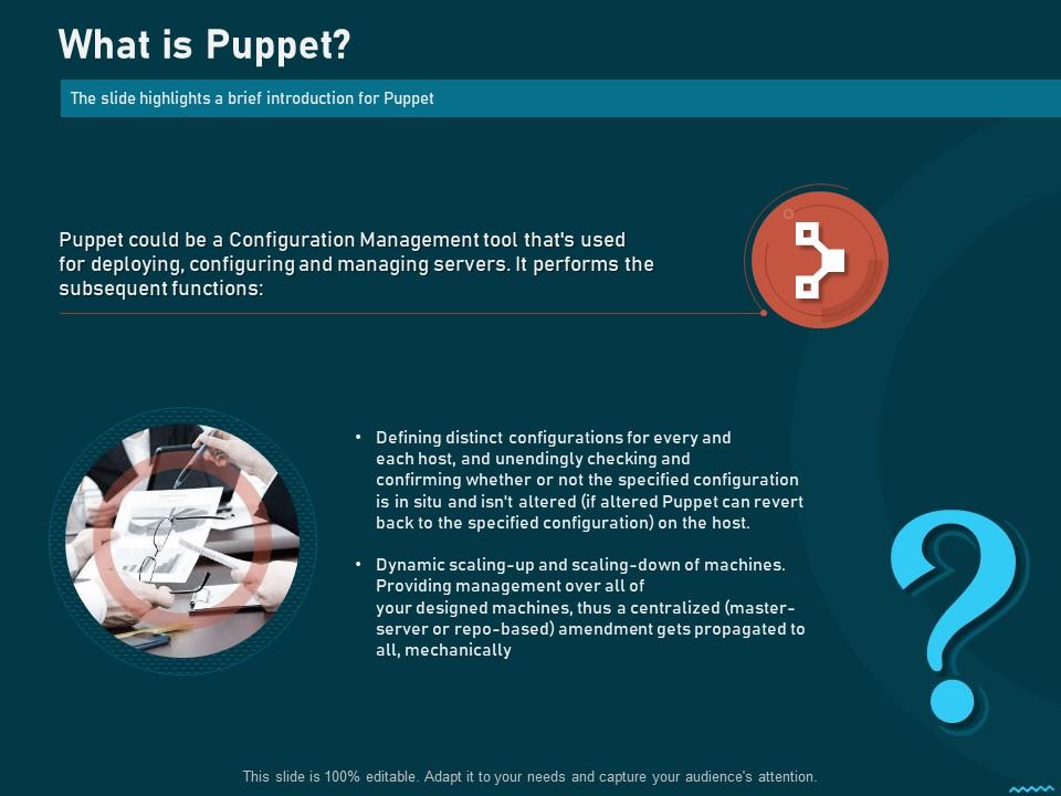 What Is Puppet Puppet Solution For Configuration Management Ppt Background Presentation 