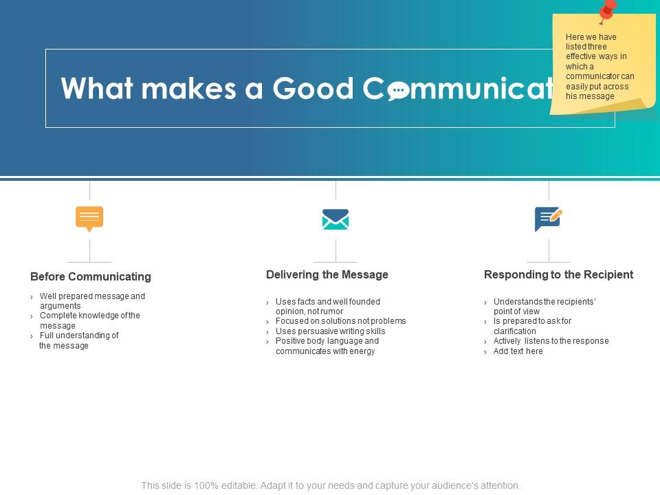 what makes a good powerpoint presentation