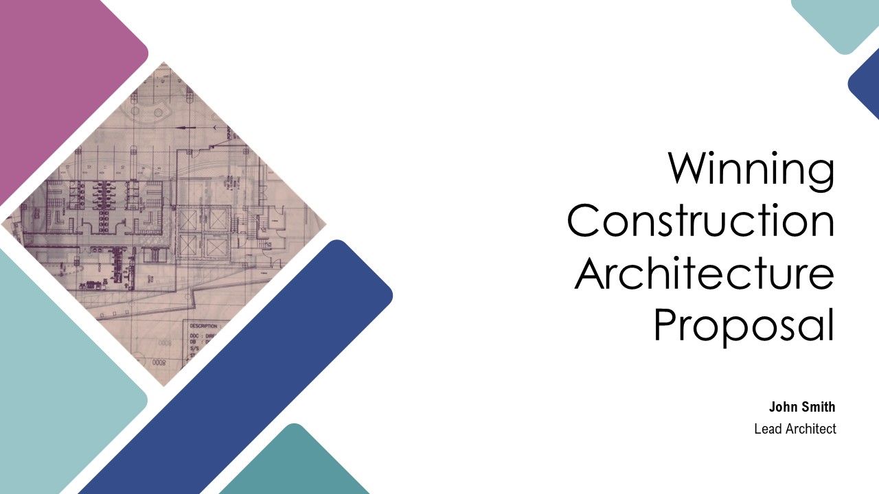 Winning Construction Architecture Proposal PPT Example AT