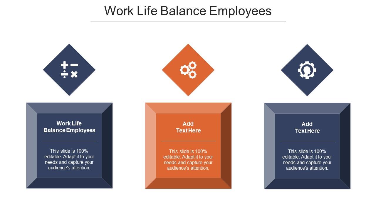 Work Life Balance Employees Ppt Powerpoint Presentation Show Format Cpb