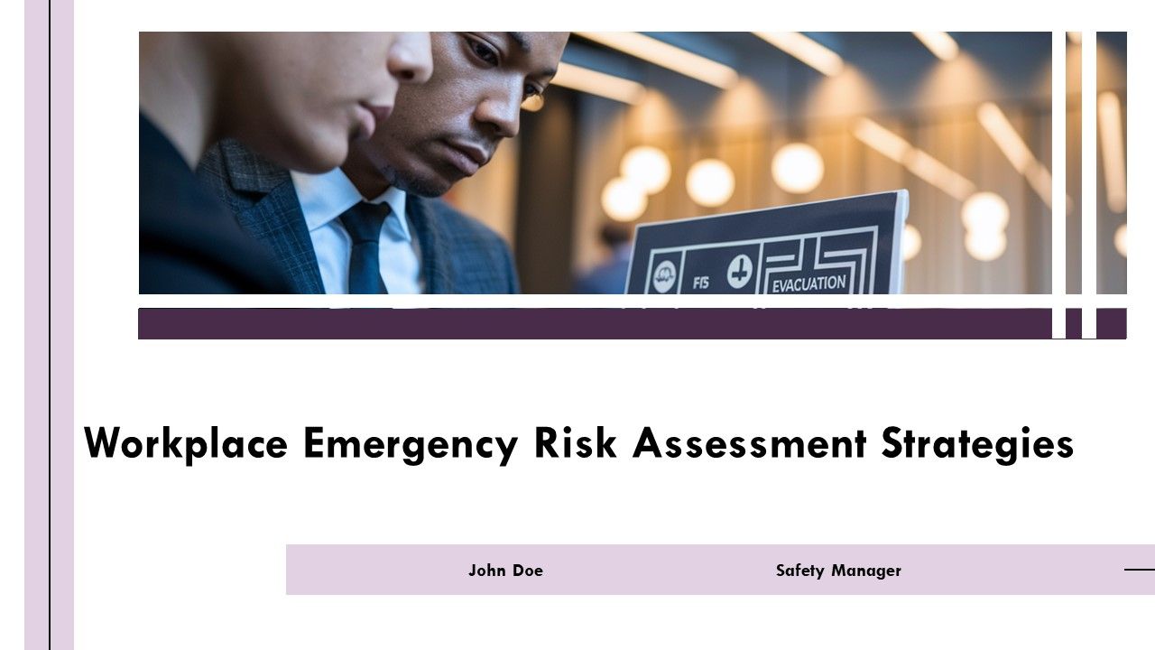 Workplace Emergency Risk Assessment Strategies PPT Demonstration AT