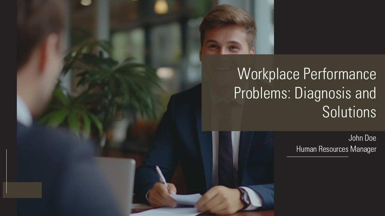 Workplace Performance Problems Diagnosis And Solutions PPT Template AT Workplace Performance Problems Diagnosis And Solutions PPT Template AT