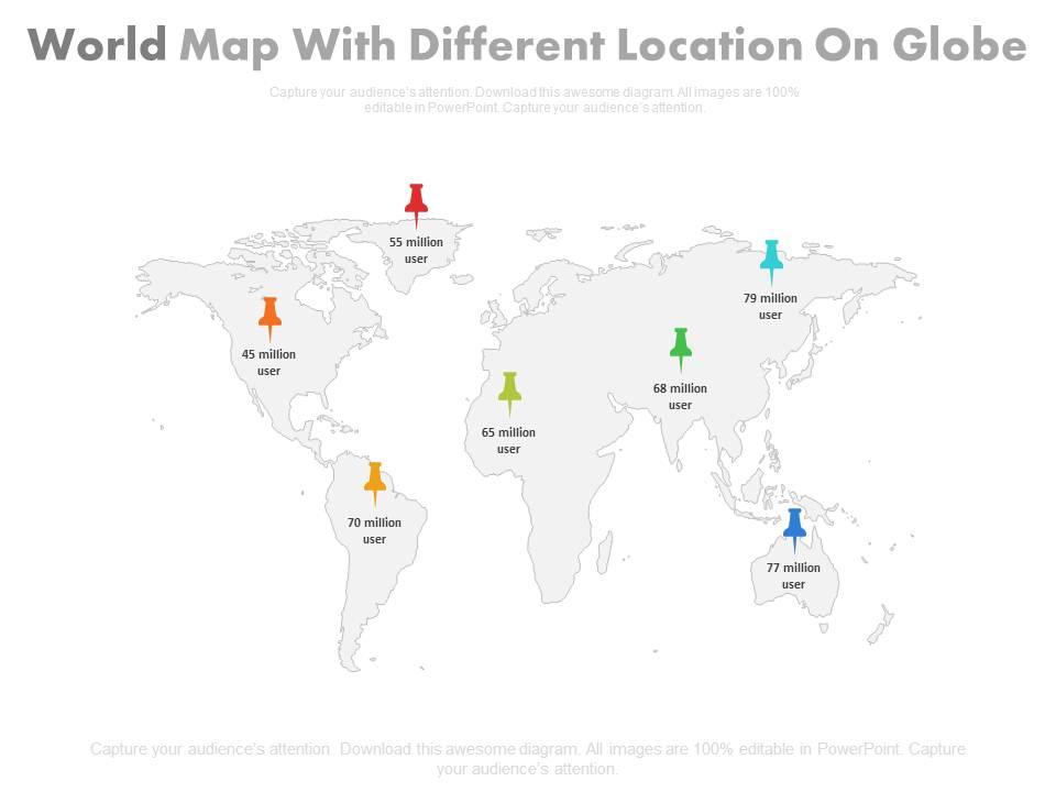world_map_with_different_locations_on_globe_powerpoint_slides_Slide01