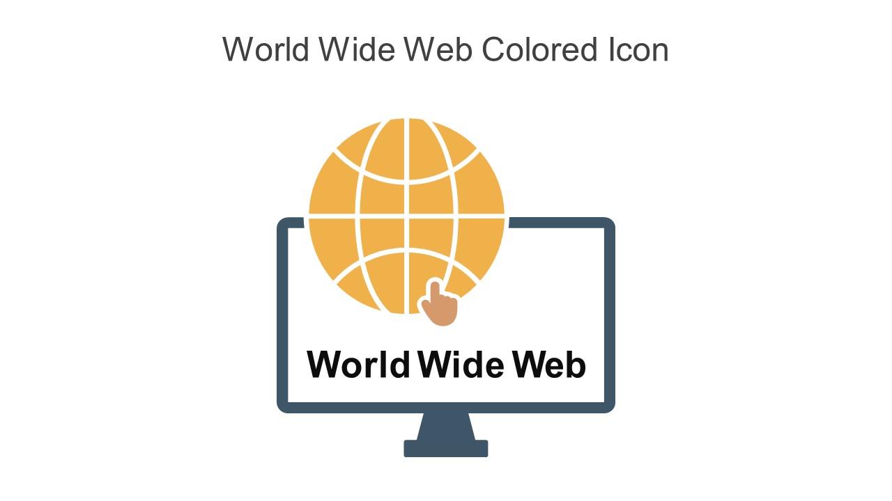 World Wide Web Colored Icon