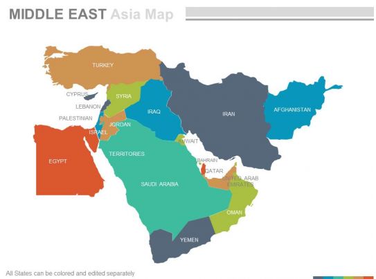 clipart map of middle east - photo #31