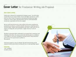 Cover Letter For Freelancer Writing Job Proposal Ppt Powerpoint Presentation Skills Powerpoint Templates Designs Ppt Slide Examples Presentation Outline