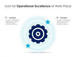 Operational Excellence Icons Slide Team