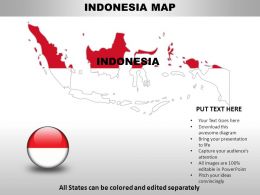 Indonesia Country Powerpoint Maps Powerpoint Presentation Images Templates Ppt Slide Templates For Presentation