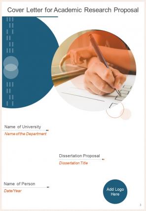 A4 academic research proposal template