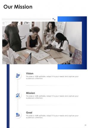 A4 sample business proposal template