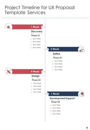 A4 ux proposal template