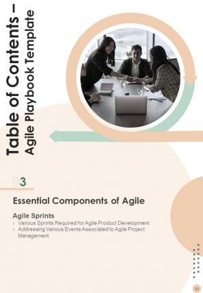 Agile Playbook Template Report Sample Example Document