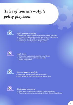 Agile Policy Playbook Report Sample Example Document Researched Multipurpose