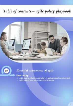 Agile Policy Playbook Report Sample Example Document Captivating Multipurpose