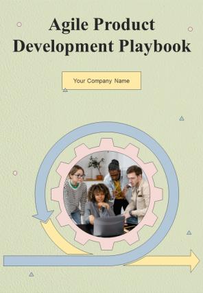 Agile Product Development Playbook Report Sample Example Document