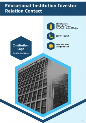 Annual report for educational institution 2020 2021 pdf doc ppt document report template