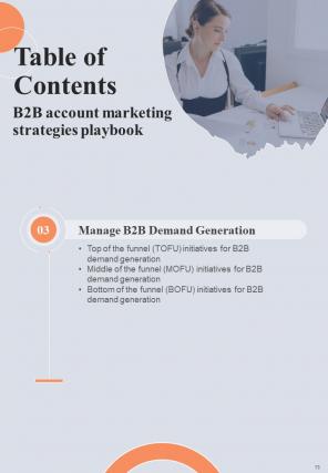 B2B Account Marketing Strategies Playbook Report Sample Example Document Impressive Appealing