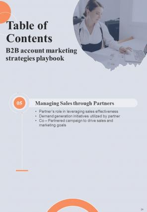 B2B Account Marketing Strategies Playbook Report Sample Example Document Engaging Appealing