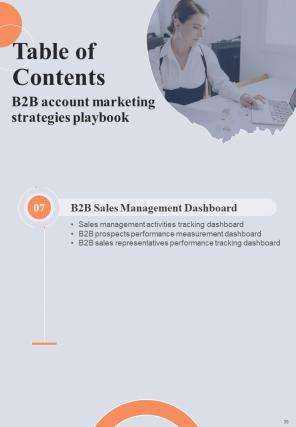 B2B Account Marketing Strategies Playbook Report Sample Example Document Unique Informative