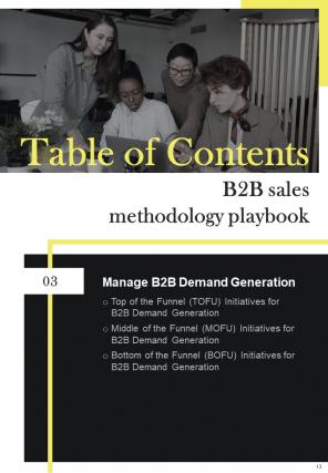 B2B Sales Methodology Playbook Report Sample Example Document Editable Ideas
