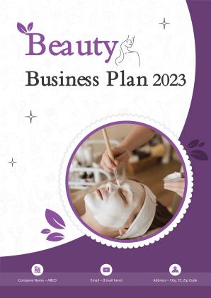 Beauty Business Plan Pdf Word Document