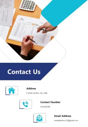 Bi fold customer invoice access report document pdf ppt template one pager