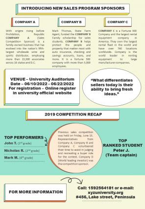 Bi Fold One Page Sales Newsletter Presentation Report Infographic Ppt Pdf Document
