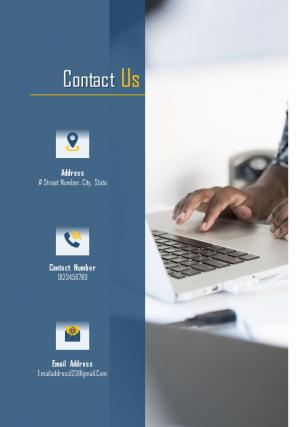 Bi fold proposal for software project document report pdf ppt template