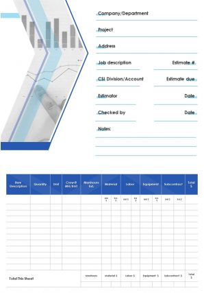 Bi fold survey data sheet document report pdf ppt template