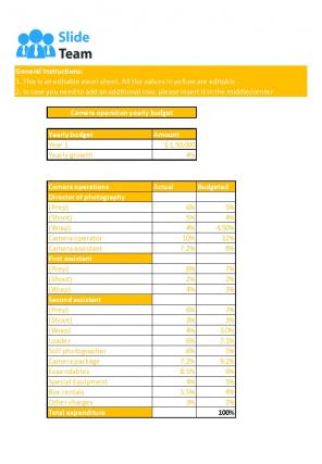 Big Movie Budget Excel Spreadsheet Worksheet Xlcsv XL Bundle V Downloadable Captivating