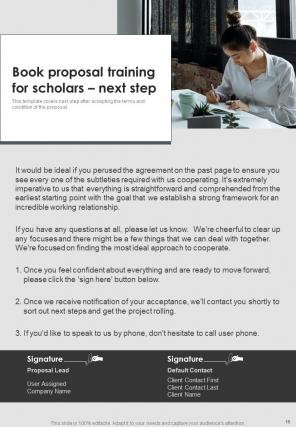 Book Proposal Training For Scholars Report Sample Example Document Multipurpose Image