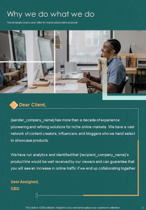 Brand Collaboration Proposal Example Document Report Doc Pdf Ppt