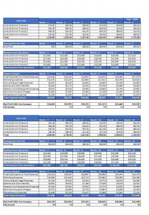 Budget Forecast Spreadsheet Excel Spreadsheet Worksheet Xlcsv XL Bundle Appealing Template
