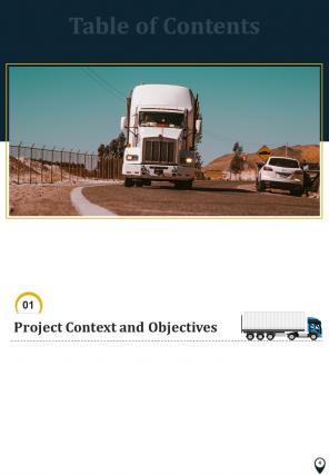 Business for trucking company proposal example document report doc pdf ppt