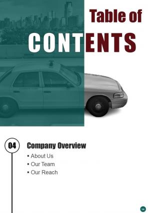 Business Proposal For Transport Company Report Sample Example Document Professional Impressive