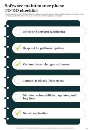 Business Software Development Playbook Report Sample Example Document Visual Informative
