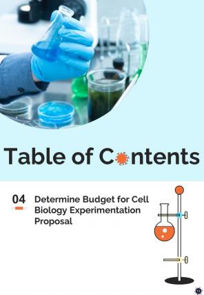 Cell Biology Experimentation Proposal Report Sample Example Document