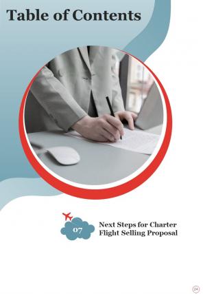 Charter Flight Selling Proposal Report Sample Example Document