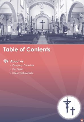 Church Project Proposal Template Example Document Report Doc Pdf Ppt