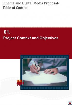 Cinema and digital media proposal sample document report doc pdf ppt