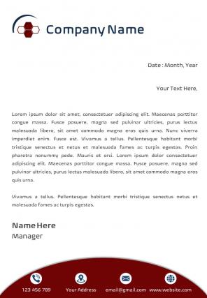 Cleaning company letterhead design template