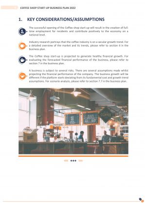 Coffee Shop Start Up Business Plan Pdf Word Document