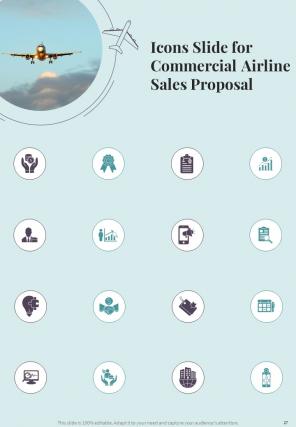 Commercial Airline Sales Proposal Report Sample Example Document