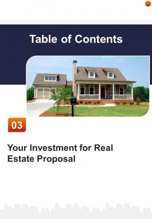 Commercial real estate proposal example document report doc pdf ppt